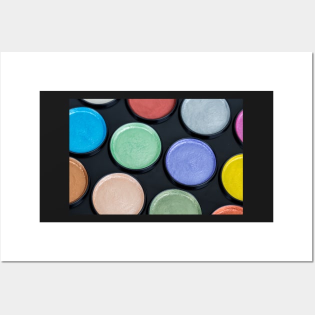 Iridescent color palette Wall Art by nobelbunt